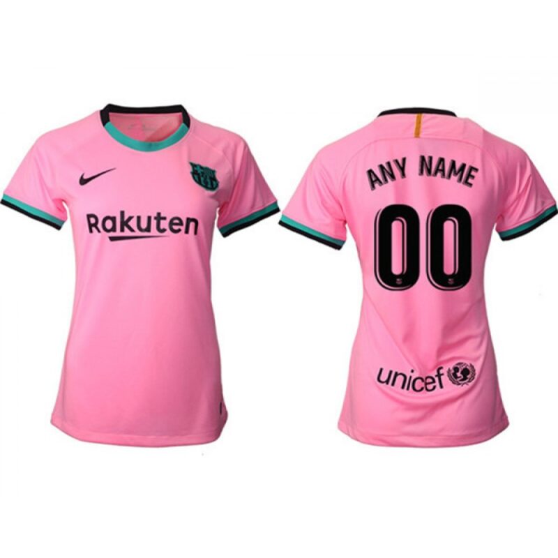 6861632174261_1 Women's Barcelona Personalized Away Soccer Club Jersey