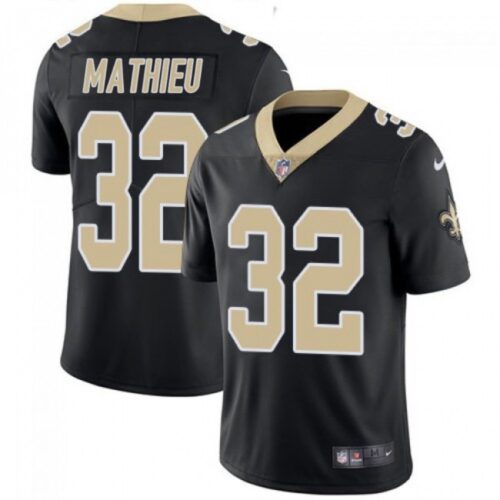 68616331acc99_1 Women's New Orleans Saints #32 Tyrann Mathieu Black Vapor Untouchable Limited Stitched Jersey(Run Small)