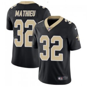 68616337360a3_1 Toddlers New Orleans Saints #32 Tyrann Mathieu Black Vapor Limited Stitched Jersey