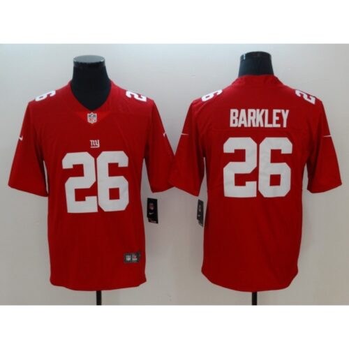 686163454db17_1 Men's New York Giants #26 Saquon Barkley Red Inverted Legend Stitched NFL Jersey