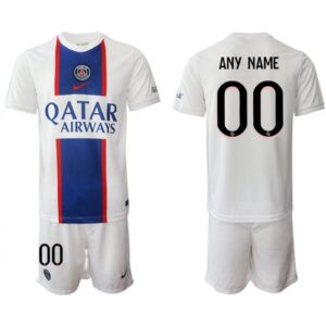 68616351a63b7_1 Men's Paris Saint-Germain Custom 2023 White Soccer Jersey Suit