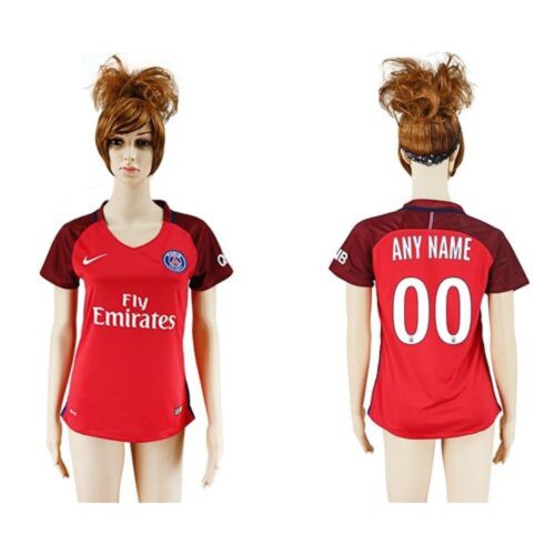 68616354575fe_1 Women's Paris Saint-Germain Personalized Away Soccer Club Jersey