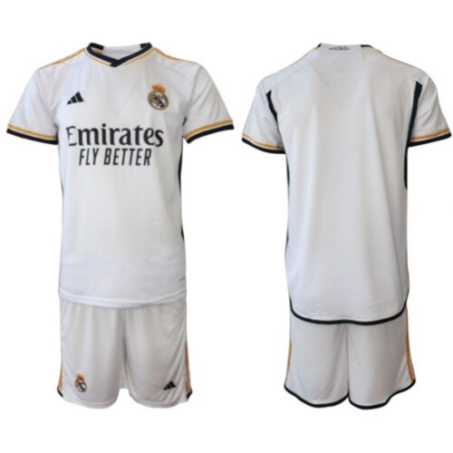 6861635f6f9a7_1 Men's Real Madrid Custom 23/24 White Home Soccer Jersey Suit