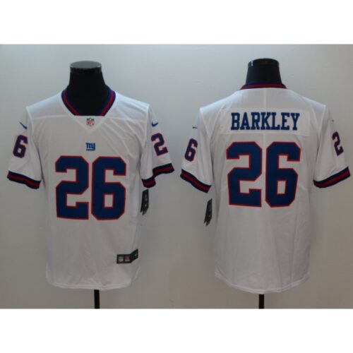68616392ba6c8_1 Men's New York Giants #26 Saquon Barkley White 2018 NFL Draft Color Rush Limited Stitched Jersey