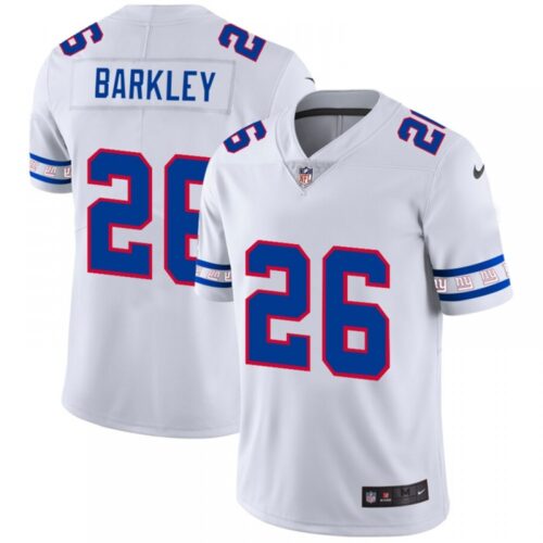 68616395b0aae_1 Men's New York Giants #26 Saquon Barkley White 2019 Team Logo Cool Edition Stitched NFL Jersey