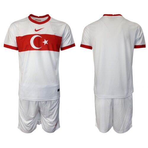 6861639b201c4_1 Men's Turkey National Team Custom White Away Jersey Suit