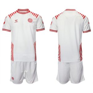 6861639db161c_1 Men's Denmark Custom White 2022 FIFA World Cup Away Soccer Jersey Suit