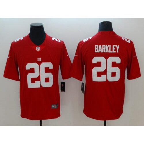 6861639e64f56_1 Men's New York Giants #26 Saquon Barkley Red 2018 NFL Draft Vapor Untouchable Limited Stitched Jersey