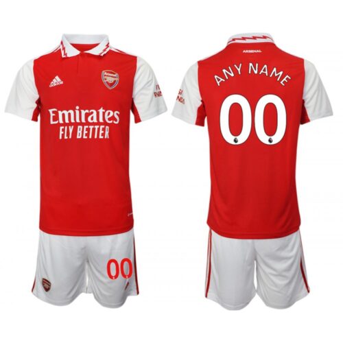 686163a85e6e2_1 Men's Arsenal F.C Custom 2023 Red Home Soccer Jersey Suit