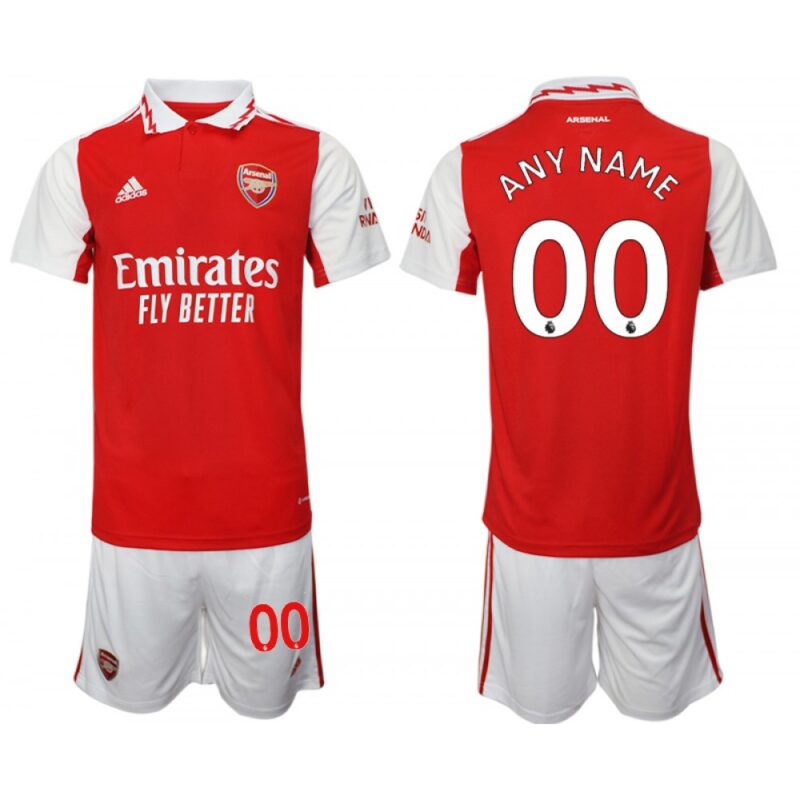 686163a85e6e2_1 Men's Arsenal F.C Custom 2023 Red Home Soccer Jersey Suit