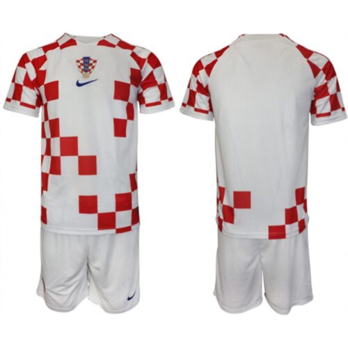 686163ae75fce_1 Men's Croatia Custom White Home Soccer Jersey Suit
