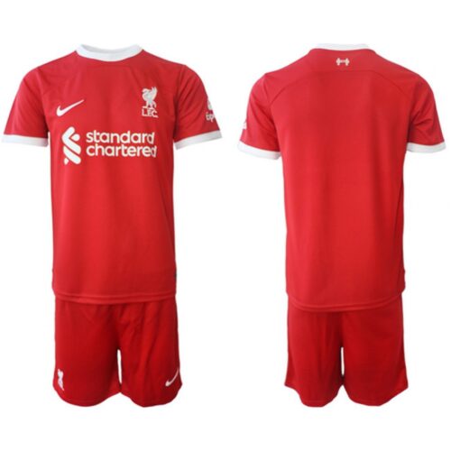 686163b14b45c_1 Men's Liverpool Custom 2023/24 Red Home Soccer Jersey Suit