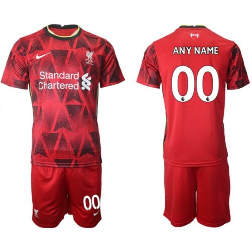686163b6cf6dd_1 Men's Liverpool Custom 2021/22 Red Home Jersey Suit