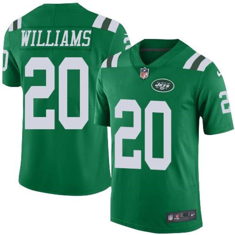 686163e206669_1 Jets #20 Marcus Williams Green Men's Stitched NFL Elite Rush Jersey