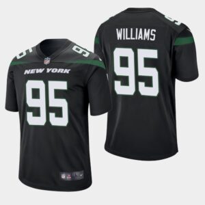 686163eabb679_1 Men's New York Jets #95 Quinnen Williams 2019 Black Vapor Untouchable Limited Stitched NFL Jersey