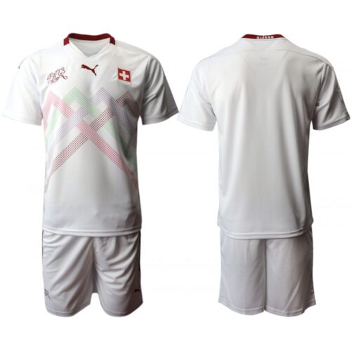 686164343fbc2_1 Men's Switzerland National Team Custom Away Soccer Jersey Suit