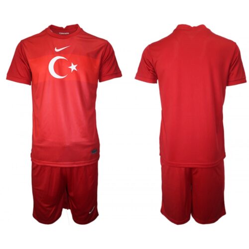 686164470b1e0_1 Men's Turkey National Team Custom Red Home Jersey Suit