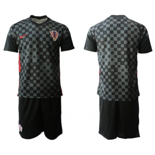 6861644c5362d_1 Men's Croatia National Team Custom Away Soccer Jersey Suit