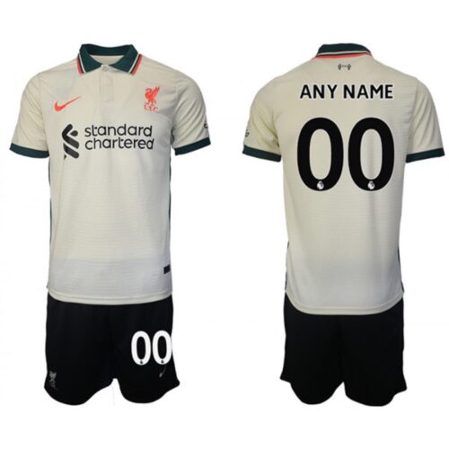 6861645726045_1 Men's Liverpool Custom 2021/22 Away Jersey Suit