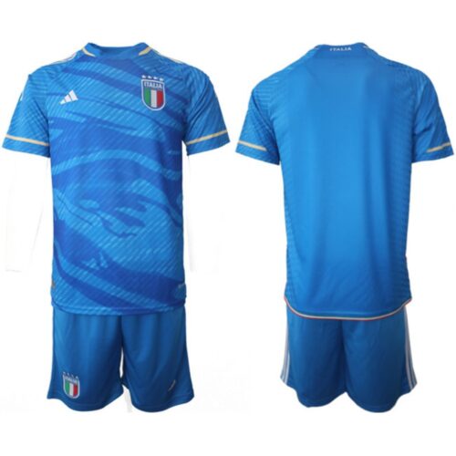 6861647dd23c1_1 Men's Italy Custom 2023/24 Blue Home Soccer Jersey Suit