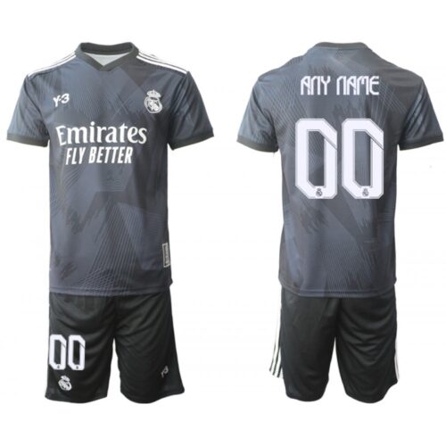 686164a7cf0ca_1 Men's Real Madrid Custom 22/23 Black Soccer Jersey Suit