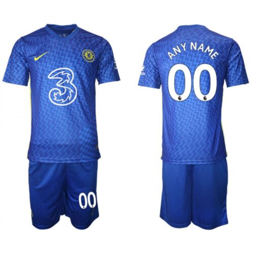 686164afc6851_1 Men's Chelsea Custom 2021/22 Blue Home Soccer Jersey Suit