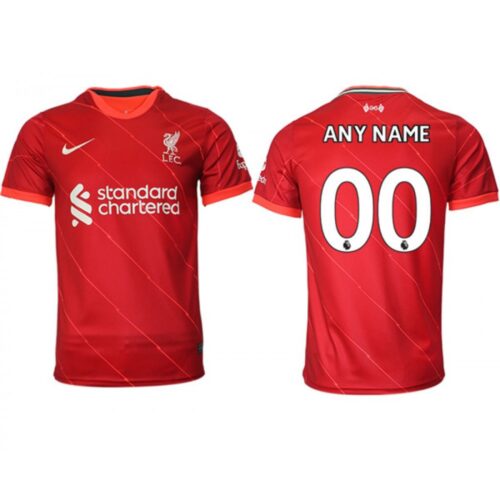 686164f6ec67b_1 Men's Liverpool Custom Red 2021/22 Home Jersey