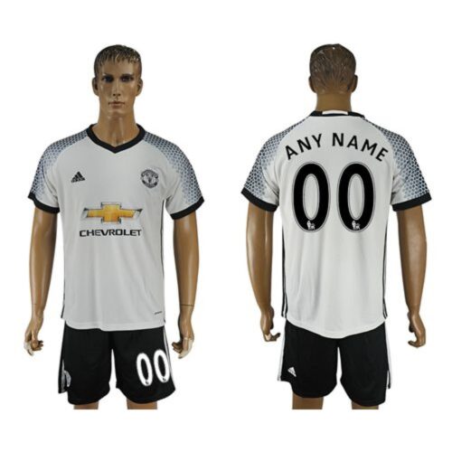 686165075b06e_1 Manchester United Personalized White Soccer Club Jersey