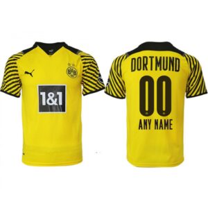 6861651a84720_1 Men's Borussia Dortmund Custom Yellow Home Soccer Jersey