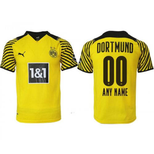 6861651a84720_1 Men's Borussia Dortmund Custom Yellow Home Soccer Jersey