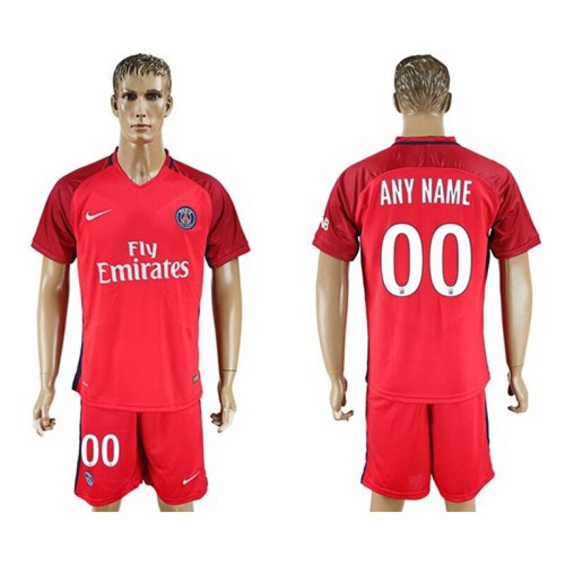 6861653bce29e_1 Paris Saint-Germain Personalized Red Soccer Club Jersey