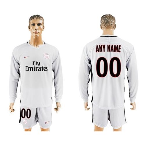 6861653e4854b_1 Paris Saint-Germain Personalized Sec Away Long Sleeves Soccer Club Jersey