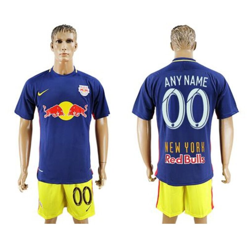 68616565d4411_1 Red Bull Personalized Away Soccer Club Jersey