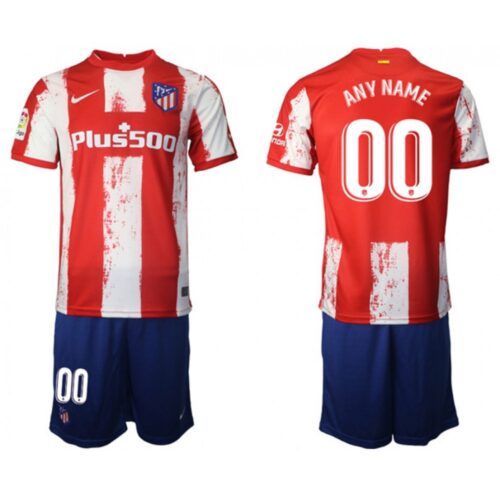 6861657349004_1 Athletic De Madrid Custom Home Football Jersey