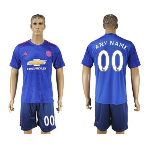 6861658915d25_1 Manchester United Personalized Away Soccer Club Jersey