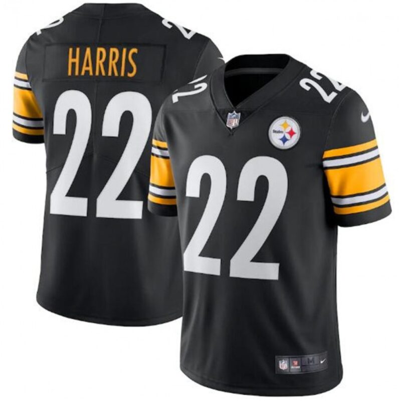 686165cfe7248_1 Youth Pittsburgh Steelers #22 Najee Harris Black Vapor Untouchable Limited Stitched Jersey