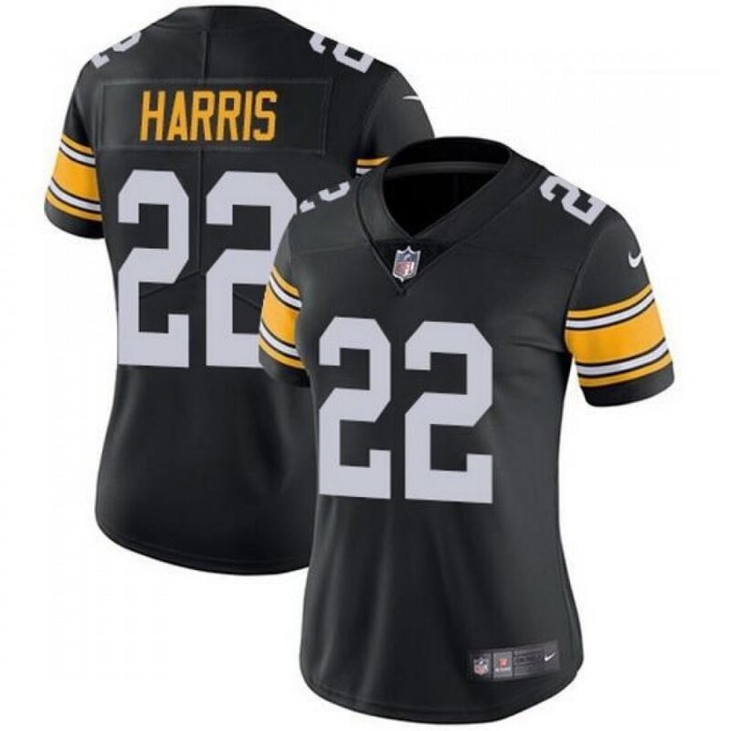 686165db5689e_1 Women's Pittsburgh Steelers #22 Najee Harris Black Vapor Untouchable Limited Stitched Football Jersey(Run Small)