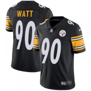 686165ec5d34c_1 Youth Pittsburgh Steelers #90 T. J. Watt Black Vapor Untouchable Limited Stitched NFL Jersey