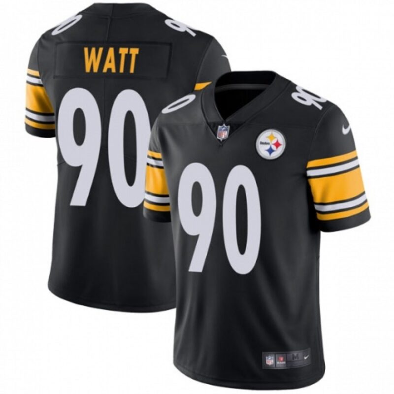 686165f1a1b64_1 Men's Pittsburgh Steelers #90 T. J. Watt Black Vapor Untouchable Limited Stitched NFL Jersey