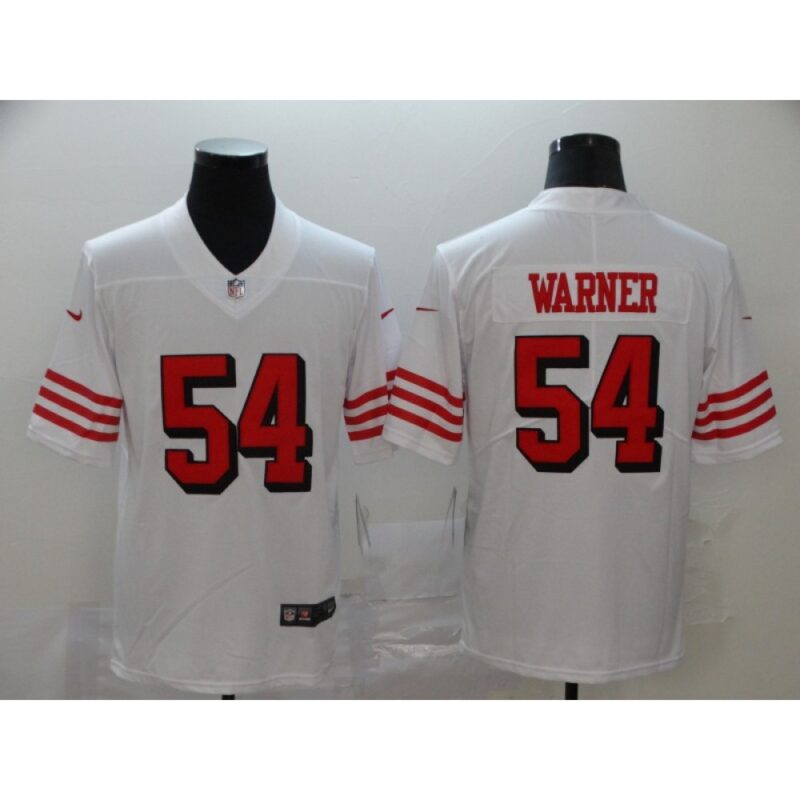 686165ff31420_1 Men's San Francisco 49ers #54 Fred Warner White Color Rush Limited Stitched NFL Jersey