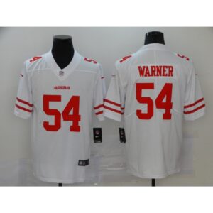 68616601e4908_1 Men's San Francisco 49ers #54 Fred Warner White Vapor Untouchable Limited Stitched Jersey