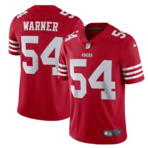 68616604c4326_1 Men's San Francisco 49ers #54 Fred Warner 2022 New Scarlet Vapor Untouchable Stitched Football Jersey