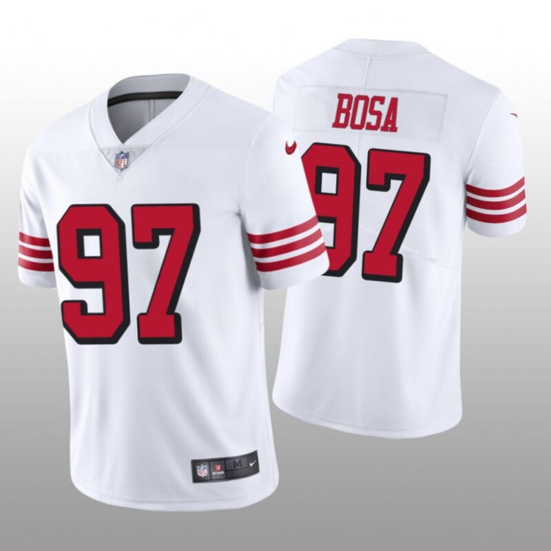 68616668ee526_1 Youth NFL San Francisco 49ers #97 Nick Bosa 2019 White Color Rush Limited Stitched Jersey