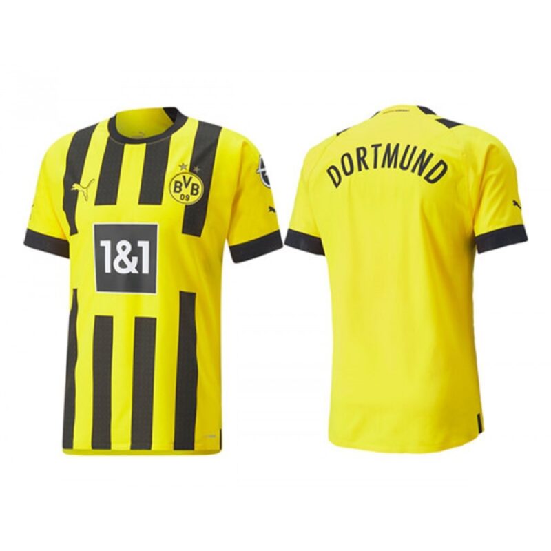 6861666a290f1_1 Youth Borussia Dortmund 2022/23 Yellow Home Soccer Jersey