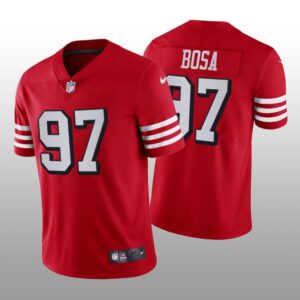 6861666e2cd8e_1 Youth NFL San Francisco 49ers #97 Nick Bosa New Red Vapor Untouchable Limited Stitched Jersey