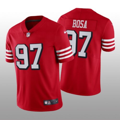6861666e2cd8e_1 Youth NFL San Francisco 49ers #97 Nick Bosa New Red Vapor Untouchable Limited Stitched Jersey