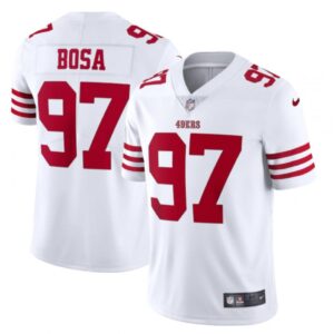 686166874c813_1 Men's San Francisco 49ers #97 Bosa 2022 New White Vapor Untouchable Stitched Jersey