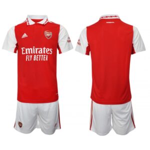 6861669060c3f_1 Men's Arsenal F.C Blank 2023 Red Home Soccer Jersey Suit