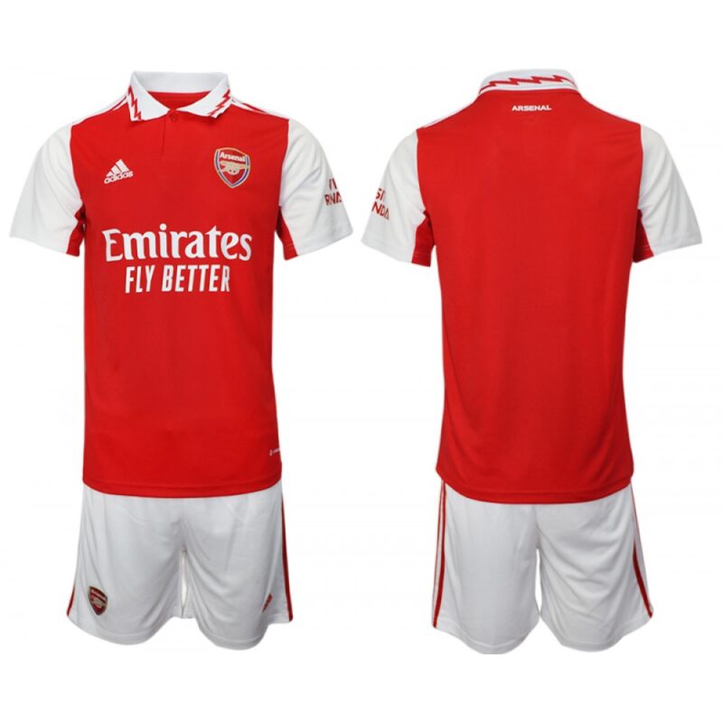 6861669060c3f_1 Men's Arsenal F.C Blank 2023 Red Home Soccer Jersey Suit