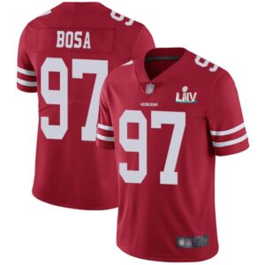 6861669397a59_1 Men's San Francisco 49ers #97 Nick Bosa Red Super Bowl LIV Vaper Untouchable Limited Stitched NFL Jersey